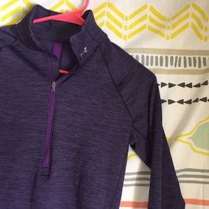 UA Zip Up Pullover